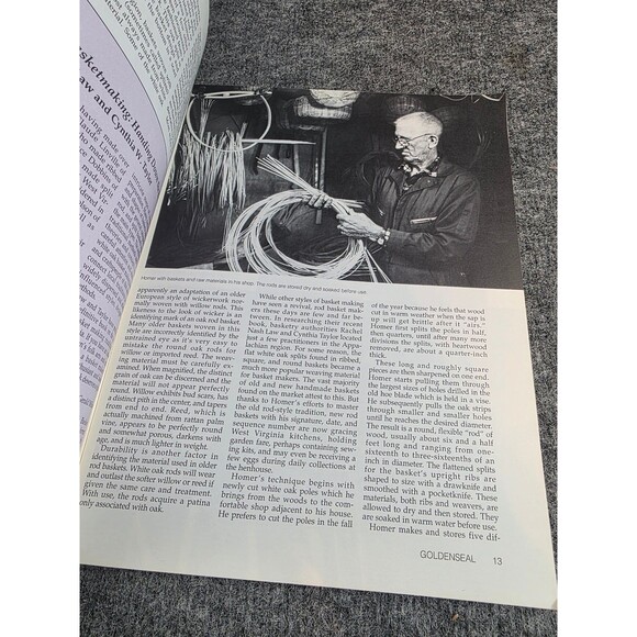 Goldenseal Magazine Summer 1993 Vol 19 No 2 West Virginia Traditional Life - Picture 4 of 5